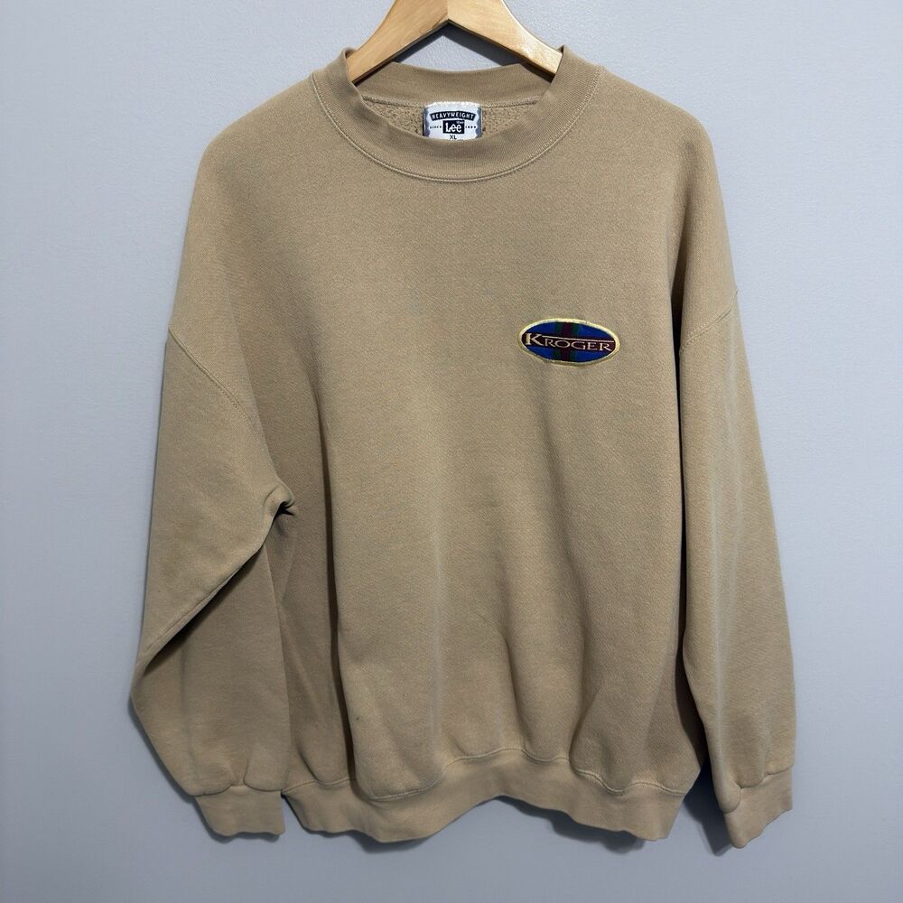 Vintage Kroger Sweatshirt Adult XL Made In USA 90s Heavyweight